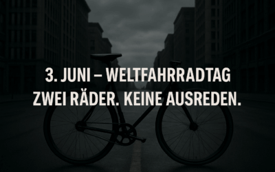 3. Juni – Weltfahrradtag